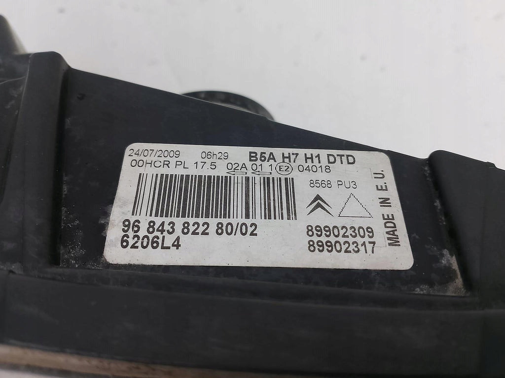 Frontscheinwerfer Citroën C4 I 9684382280 89902309 89902317 Rechts Headlight