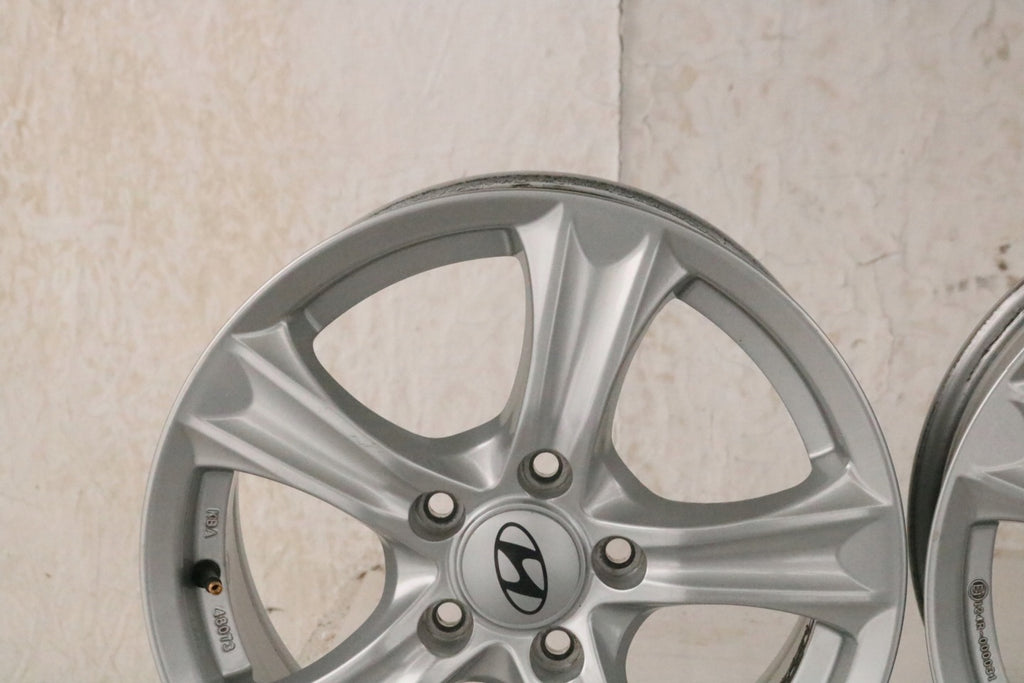 1x Alufelge 16 Zoll 6.5" 5x114.3 46ET KH04-6516 Hyundai Tucson Santa Rim Wheel FEL3126837599qk