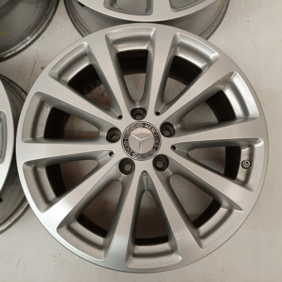 4x Alufelge 17 Zoll 7.5" 5x112 40ET A2134011300 Mercedes-Benz W213 S213 FEL7224175048vr