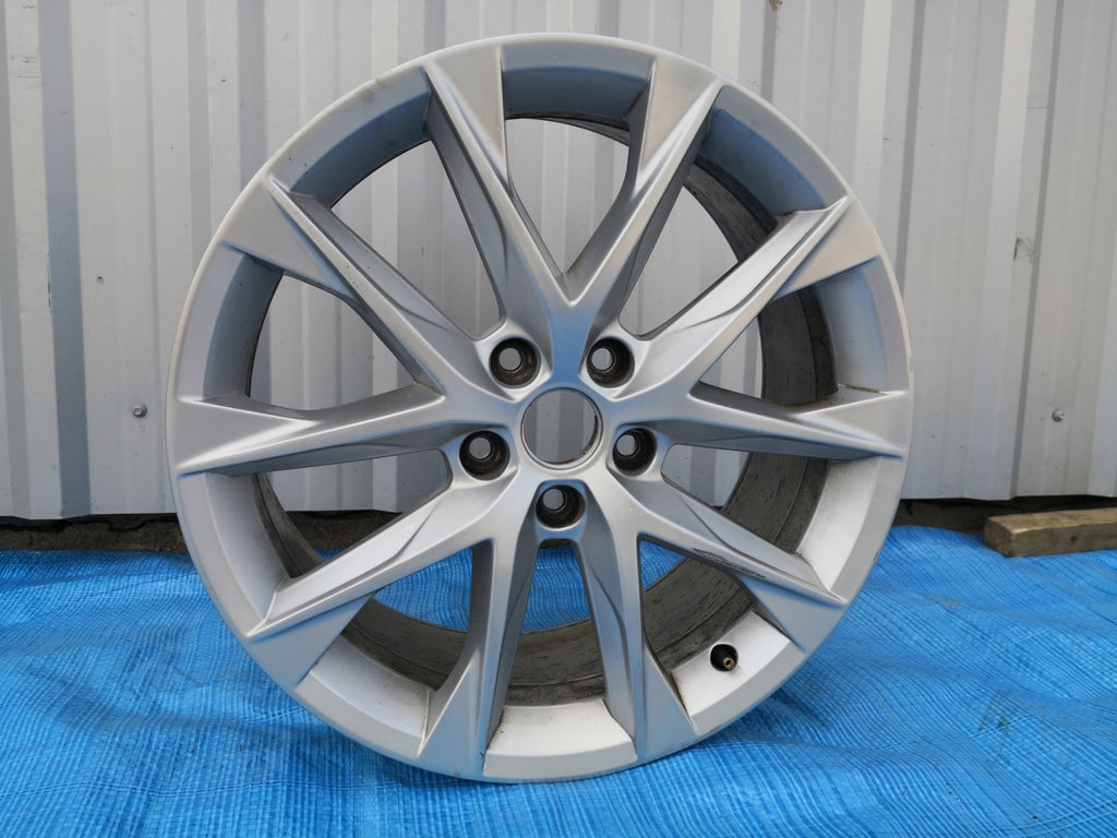 1x Alufelge 18 Zoll 7.5" 5x112 51ET Glanz Silber 5F0601025 Cupra Leon Rim Wheel FEL4624091334jv