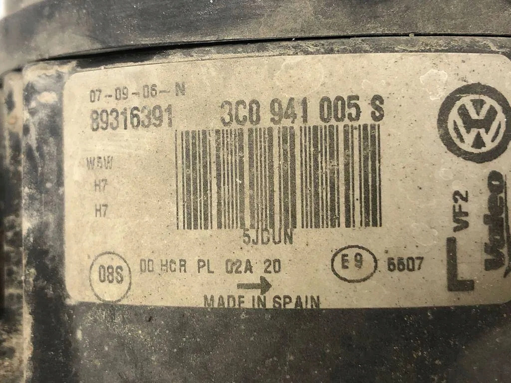 Frontscheinwerfer VW Passat 3C0941005S FALSE Scheinwerfer Headlight SCH9161426053az