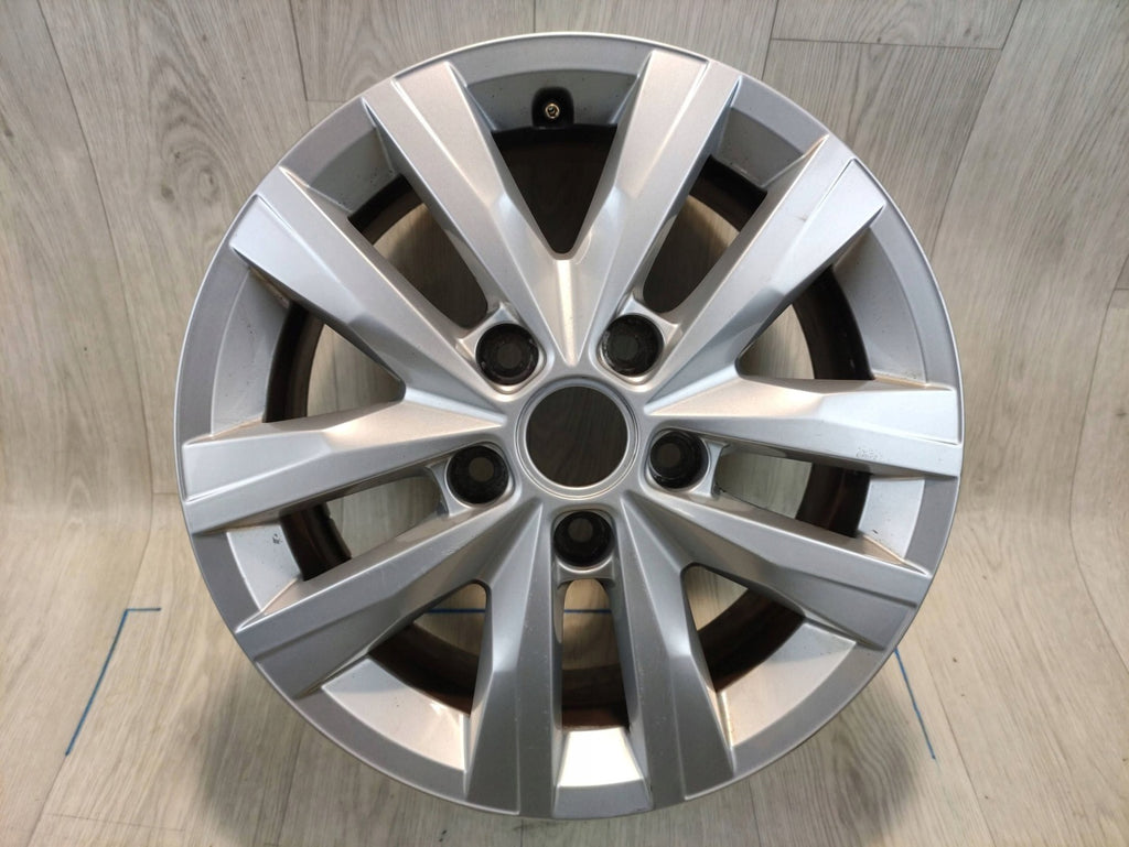 1x Alufelge 16 Zoll 6.5" 5x120 7E0601025N VW Transporter Caravelle Rim Wheel FEL1581609386zh