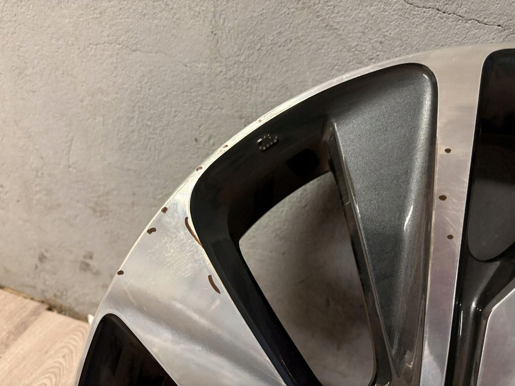 1x Alufelge 18 Zoll 5.0" 4x100 40ET Glanz Grau CMS1211-4 Toyota Aygo X Rim Wheel FEL8966055624co