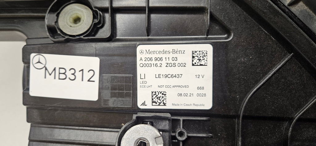 Frontscheinwerfer Mercedes-Benz W206 A2069061103 LED Links Headlight SCH2238638565br