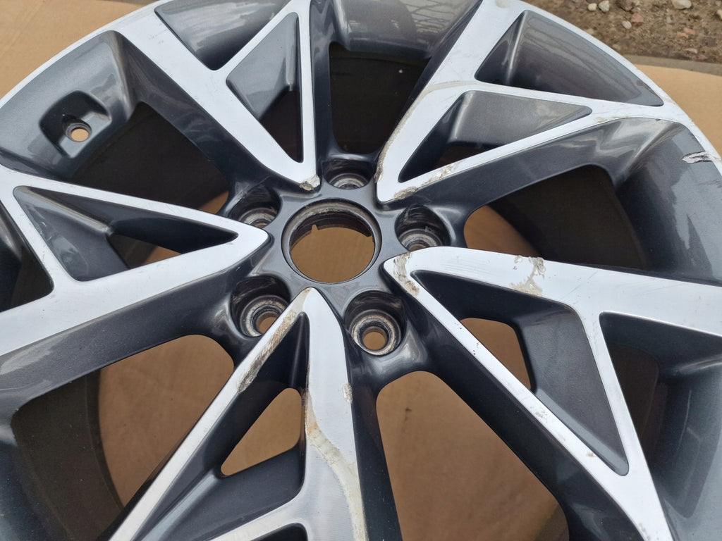 1x Alufelge 18 Zoll 7.5" 5x114.3 50ET Glanz Graphit 52910-G5600 Kia Mg Rim Wheel FEL1402122000hr