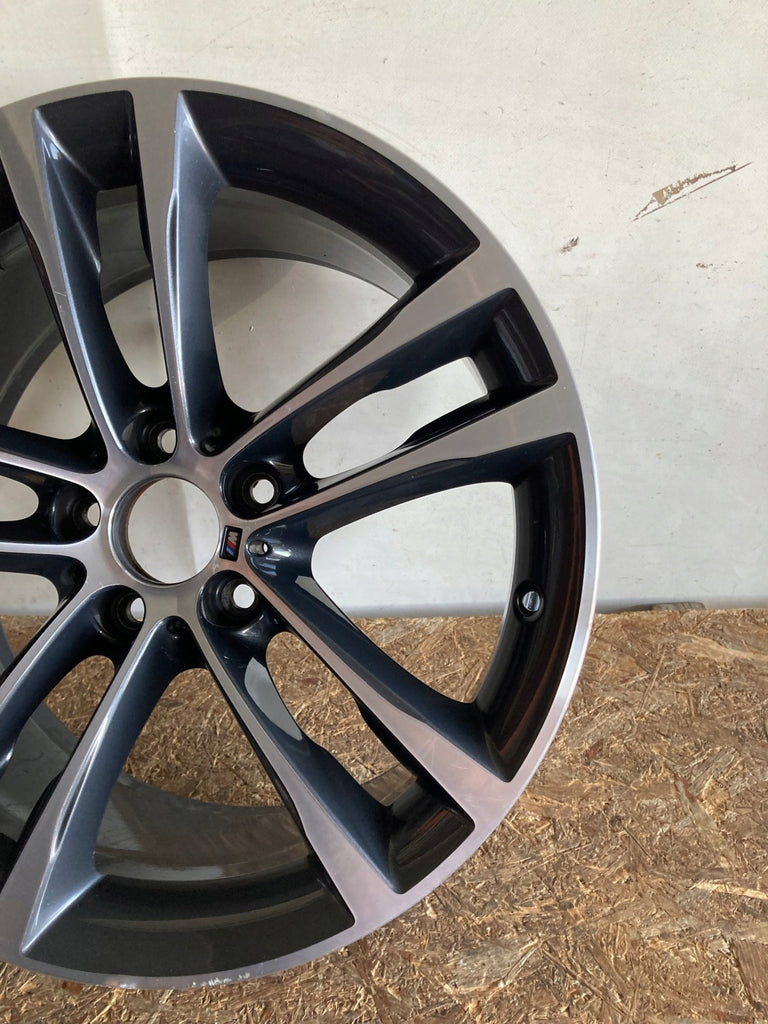 1x Alufelge 19 Zoll 9.0" 5x120 42ET Glanz Schwarz 7847544 BMW Mg Rim Wheel FEL4111267335gq