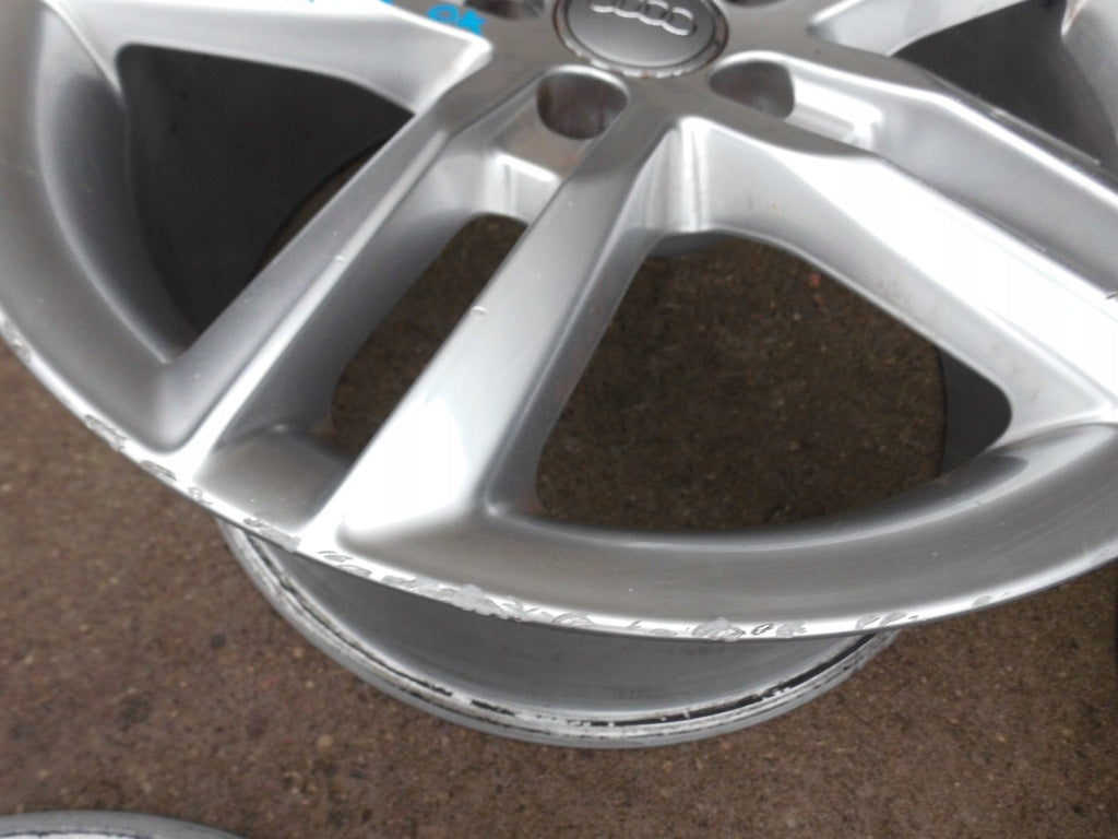 4x Alufelge 18 Zoll 8.0" 5x112 39ET Glanz Silber 4G0601025BL Audi C7 A4 B8 FEL7133535828ss