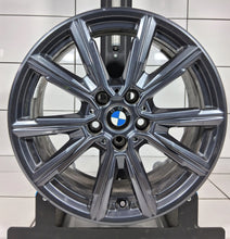 Laden Sie das Bild in den Galerie-Viewer, 1x Alufelge 17 Zoll 6.5" 5x112 45ET Glanz Graphit 5A45270 87169090 BMW 1 FEL7515090570om