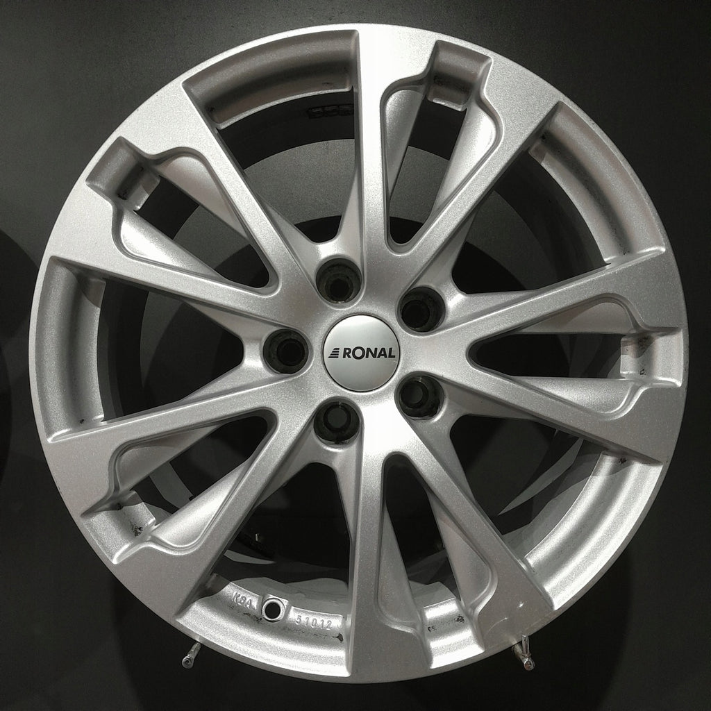 4x Alufelge 17 Zoll 7.5" 5x112 27ET Glanz Silber BMW 5 G31 G30 3 G20 Rim Wheel FEL9777993517gi