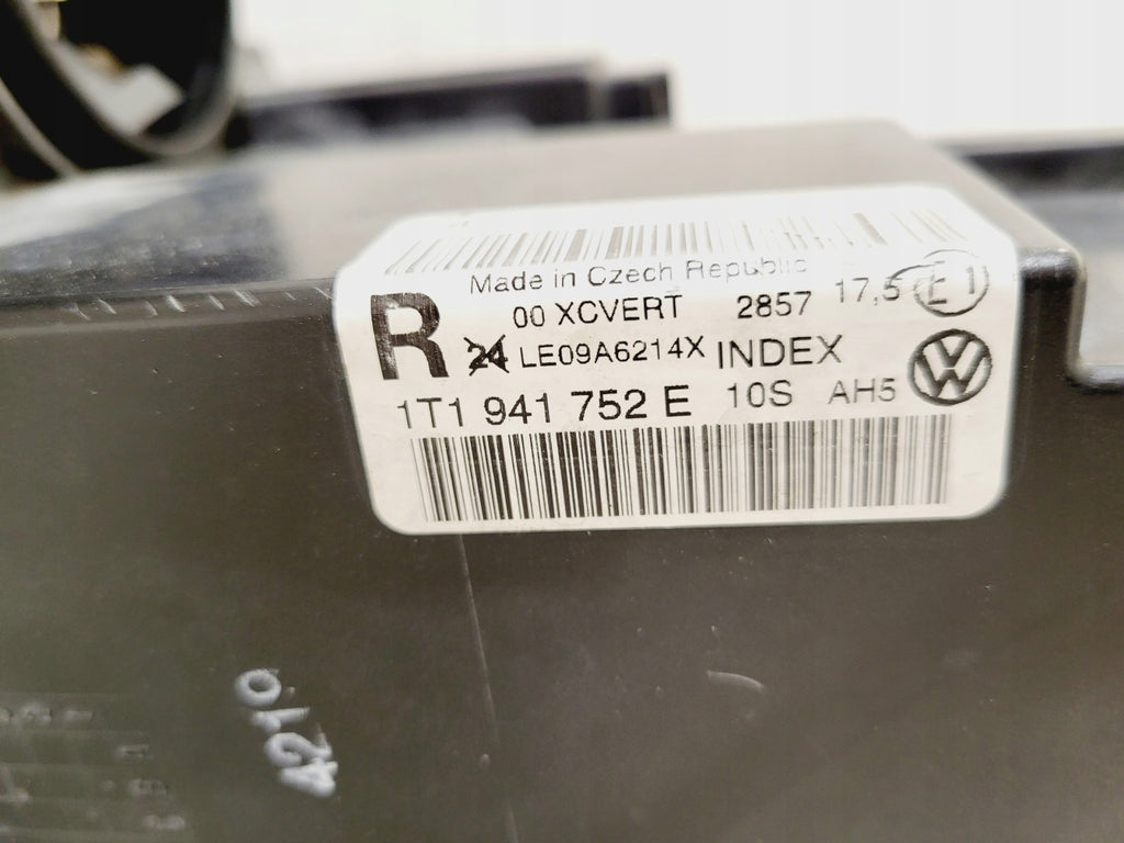 Frontscheinwerfer VW Touran 1T1941752 Xenon Rechts Scheinwerfer Headlight SCH3562633964vj