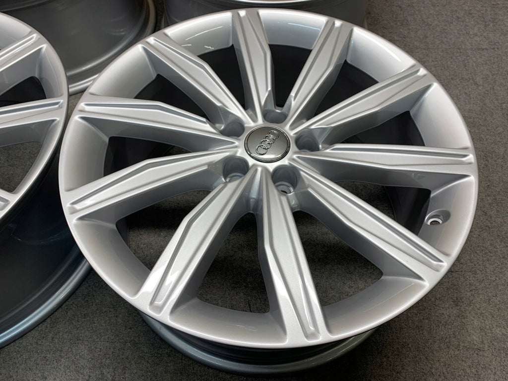 4x Alufelge 19 Zoll 8.5" 5x112 40ET Glanz Silber 4K0601025G Audi A6 C8 Rim Wheel FEL7729038147ue