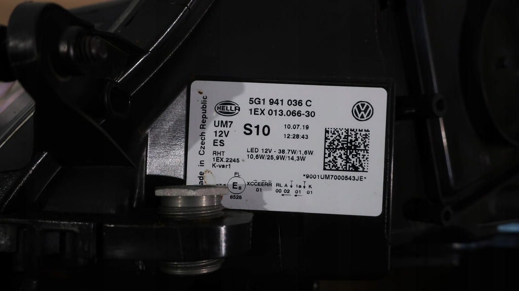 Frontscheinwerfer VW Golf 5G1941036C Rechts Scheinwerfer Headlight SCH4217930686gu