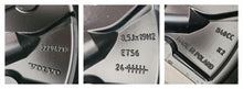 Load image into Gallery viewer, 1x Alufelge 19 Zoll 8.5" 5x108 56ET Volvo Xc60 Ii Rim Wheel FEL5791190224rm