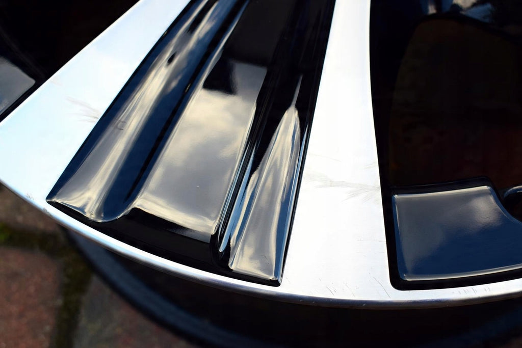 1x Alufelge 17 Zoll 7.5" 5x112 40ET Glanz Schwarz Mercedes-Benz W213 Rim Wheel