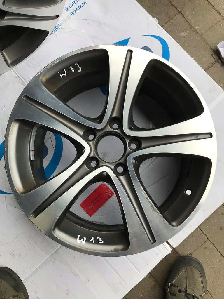 1x Alufelge 17 Zoll 7.5" 5x112 40ET Glanz Silber A2134011200 Mercedes-Benz W213