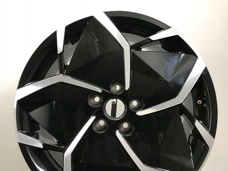 1x Alufelge 19 Zoll 7.5" 5x114.3 49 5ET Glanz Schwarz 52910G1130 Hyundai Ioniq FEL2511821971qg