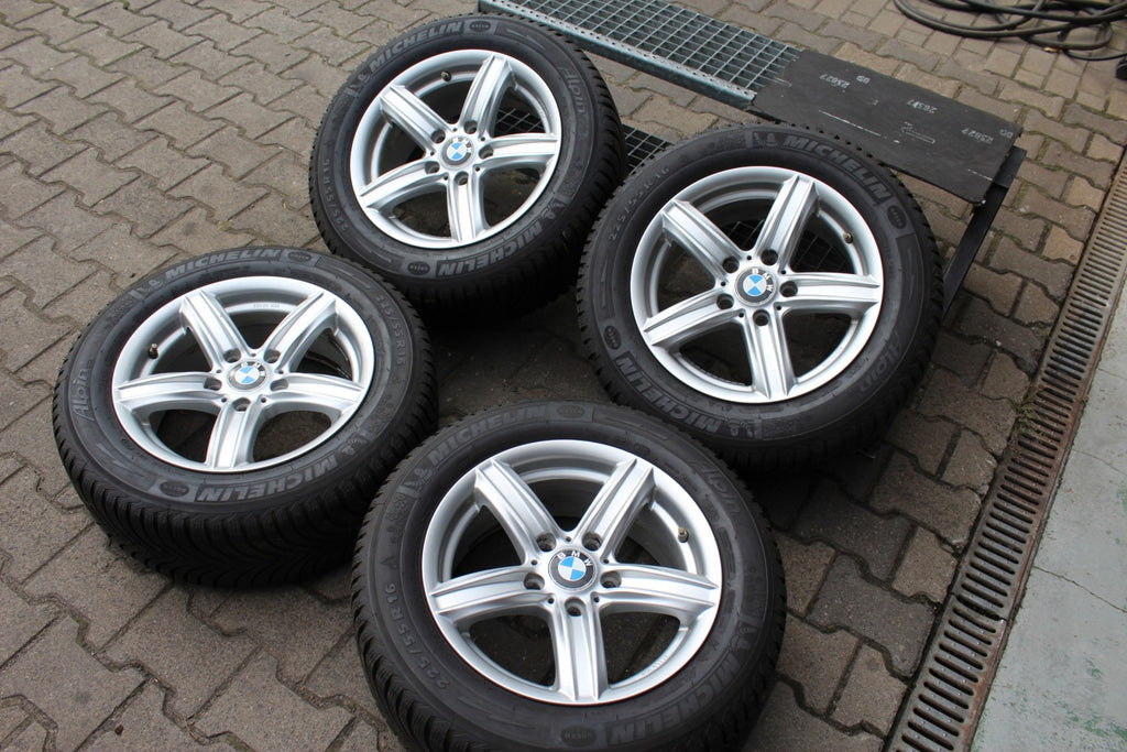 4x Alufelge 16 Zoll 7.0" 5x120 34ET Silber KBA48137 BMW 3 F30 E90 Rim Wheel FEL9822763080qk