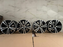 Load image into Gallery viewer, 4x Alufelge 17 Zoll 7.5" 5x112 40ET Glanz Schwarz A2134015100 Audi I Rim Wheel FEL9730945742kk