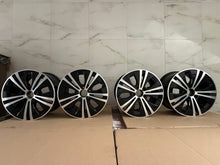 Load image into Gallery viewer, 4x Alufelge 17 Zoll 7.5" 5x112 40ET Glanz Schwarz A2134015100 Audi I Rim Wheel FEL9730945742kk
