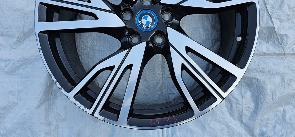 1x Alufelge 20 Zoll 7.5" 5x112 40ET Glanz Silber 6857571 BMW I8 Rim Wheel FEL4912099519xs