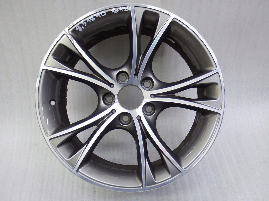 1x Alufelge 18 Zoll 8.5" 5x120 40ET Glanz Grau 6855530 Bmw Rim Wheel