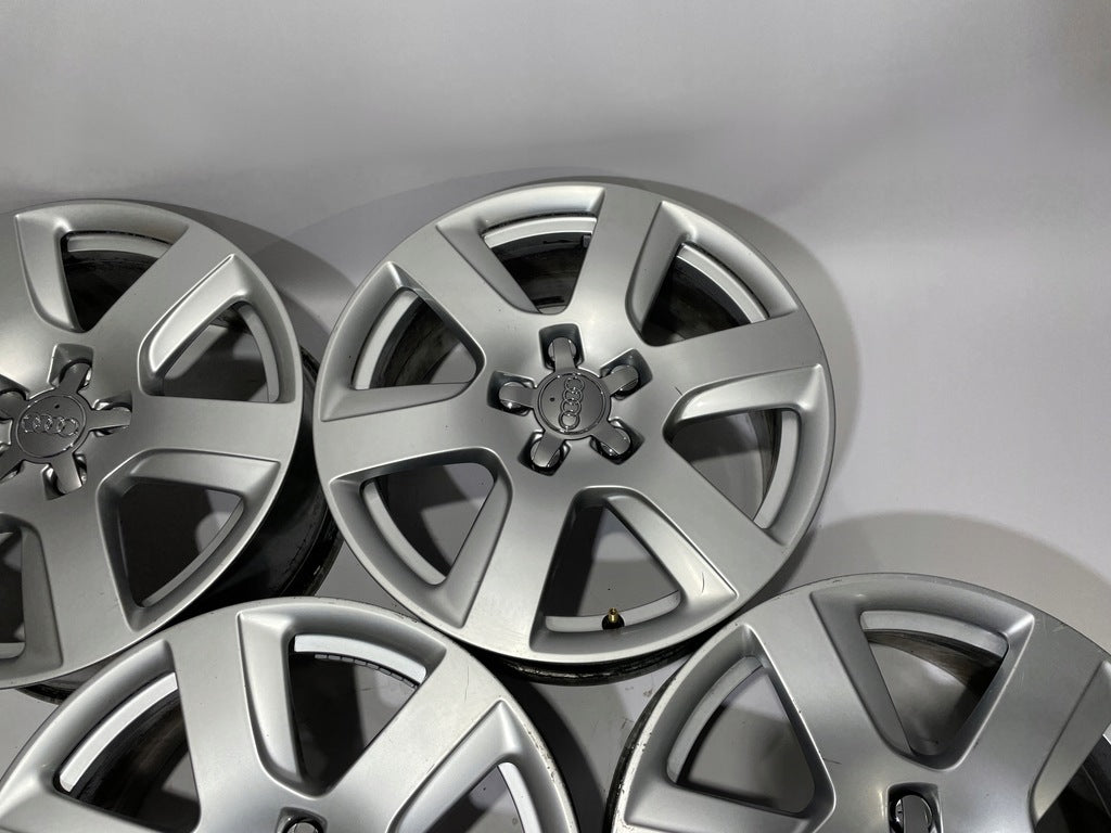 4x Alufelge 17 Zoll 7.5" 5x112 37ET Glanz Silber 4G0601025 Audi A6 Rim Wheel FEL8127358042nf
