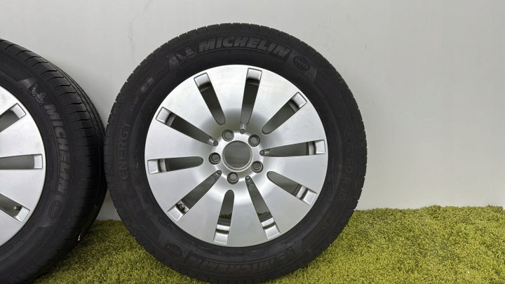 1x Alufelge 16 Zoll 6.5" 5x112 38ET Matt Silber A2054010100 Mercedes-Benz W205 FEL1157132330br