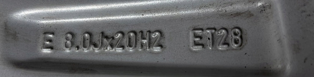 1x Alufelge 20 Zoll 8.0" 5x112 28ET 4M0601025G Audi Q7 Rim Wheel FEL2189975593fa