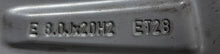 Laden Sie das Bild in den Galerie-Viewer, 1x Alufelge 20 Zoll 8.0" 5x112 28ET 4M0601025G Audi Q7 Rim Wheel FEL2189975593fa