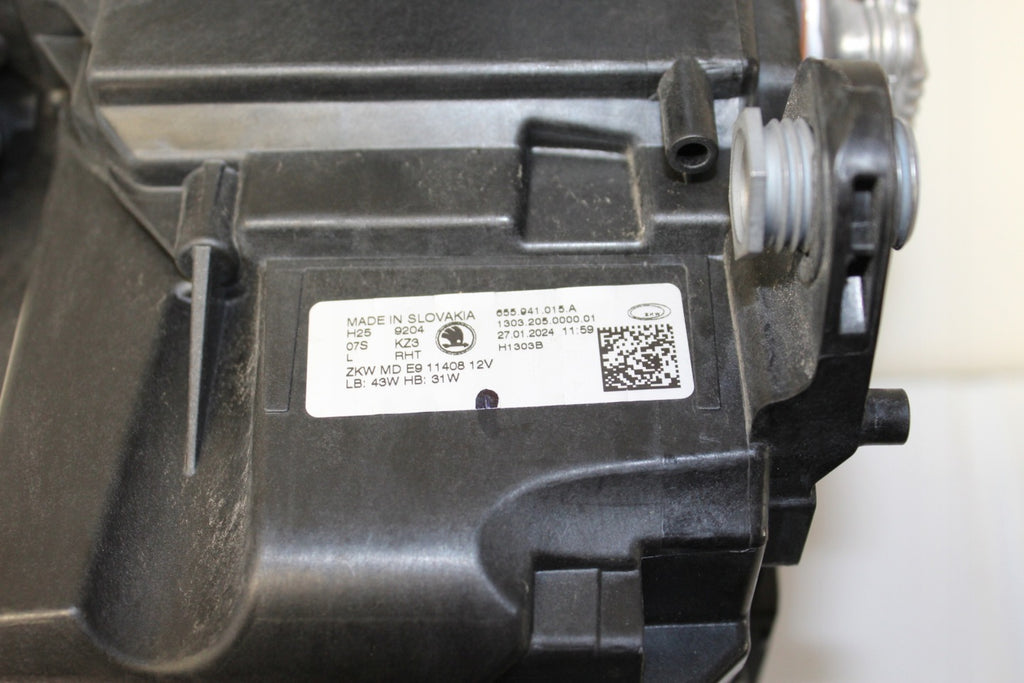 Frontscheinwerfer Skoda Scala 655941015A LED Links Scheinwerfer Headlight SCH3860415124ml