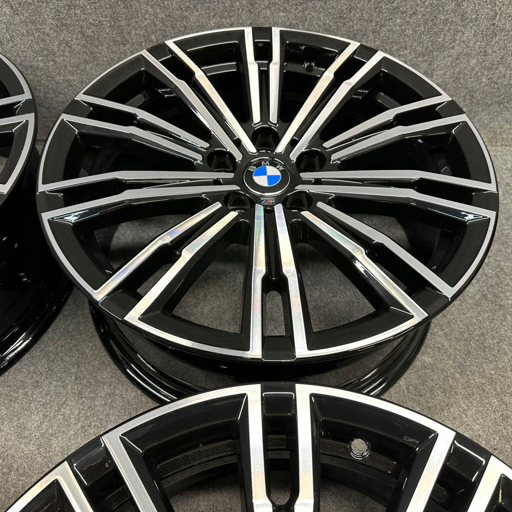 4x Alufelge 18 Zoll 7.5" 5x112 25ET Glanz Graphit 8089890 BMW 3 G21 G20 Mg FEL9641344570kg