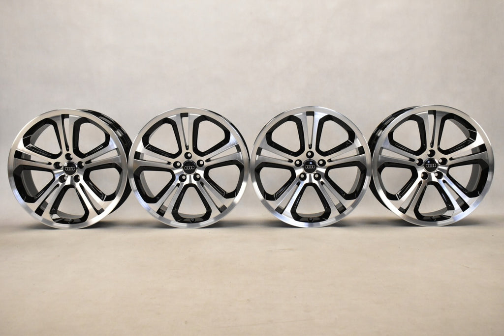 4x Alufelge 20 Zoll 8.5" 5x112 33ET Glanz Schwarz 8R0601025BK Audi Q5 Rim Wheel FEL4764196347ru