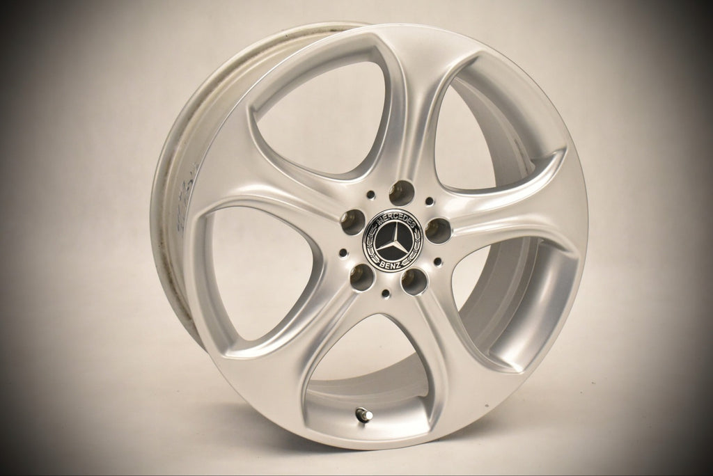 4x Alufelge 18 Zoll 7.5" 5x112 44ET Glanz Silber A2054010600 Mercedes-Benz A205 FEL5030902336cs