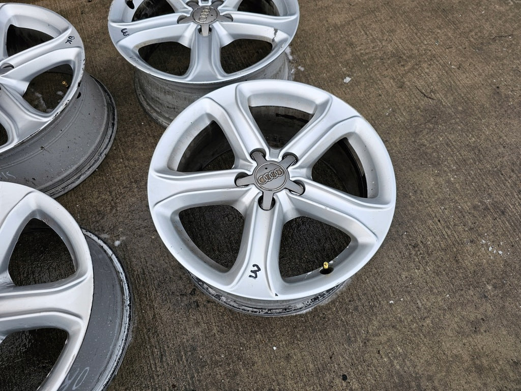 1x Alufelge 17 Zoll 7.5" 5x112 45ET 8K0601025BK Audi A5 A4 Rim Wheel FEL2316097154qw