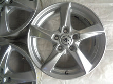 Laden Sie das Bild in den Galerie-Viewer, 4x Alufelge 16 Zoll 6.0" 5x112 43ET Glanz Silber Rim Wheel FEL6036442867gz