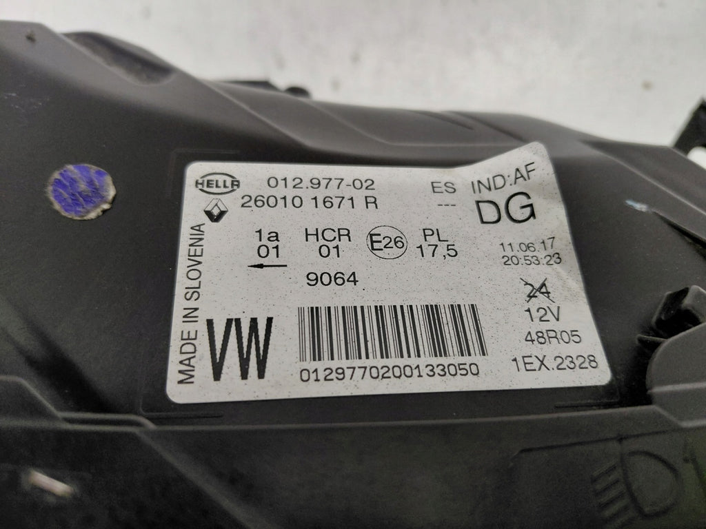Frontscheinwerfer Renault Captur I 260101671R Full LED Rechts Headlight SCH2126223858nd