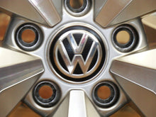 Laden Sie das Bild in den Galerie-Viewer, 4x Alufelge 16 Zoll 6.5" 5x112 48ET Glanz Silber VW Golf Touran Rim Wheel FEL1050158444cu