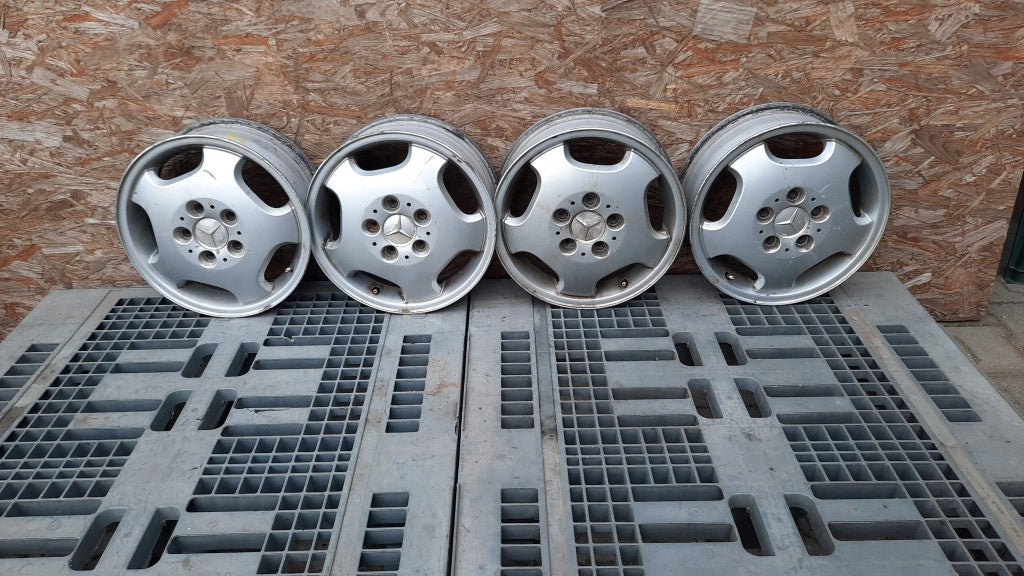 4x Alufelge 15 Zoll 5.5" 5x112 Mercedes-Benz Rim Wheel FEL2346017841me
