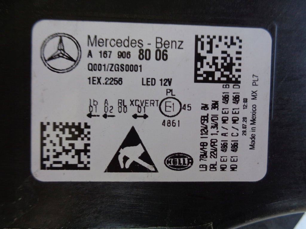 Frontscheinwerfer Mercedes-Benz Gls A1679068006 LED Rechts Headlight