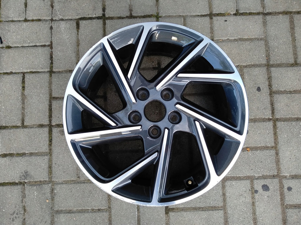 1x Alufelge 18 Zoll 7.5" 5x114.3 55ET Glanz Graphit 52910-G4800 Hyundai I30 Iii
