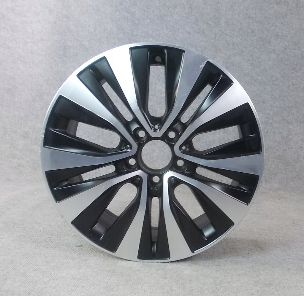 1x Alufelge 17 Zoll 6.5" 5x112 44ET Matt Schwarz A1774011000 Mercedes-Benz W177