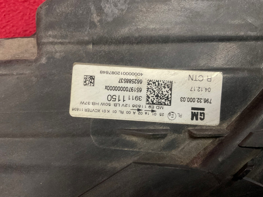 Frontscheinwerfer Opel Astra 30111150 Full LED Rechts Scheinwerfer Headlight