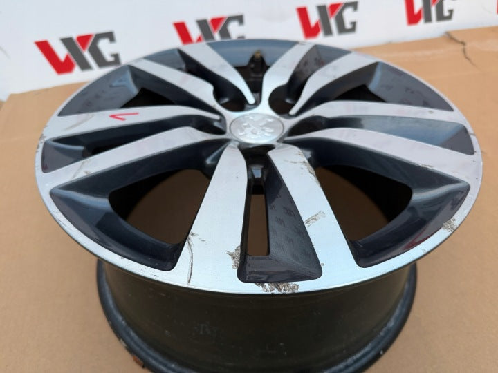 1x Alufelge 16 Zoll 7.0" 5x108 44ET Glanz 9677989577 Peugeot 308 Ii Rim Wheel FEL3429144208jv