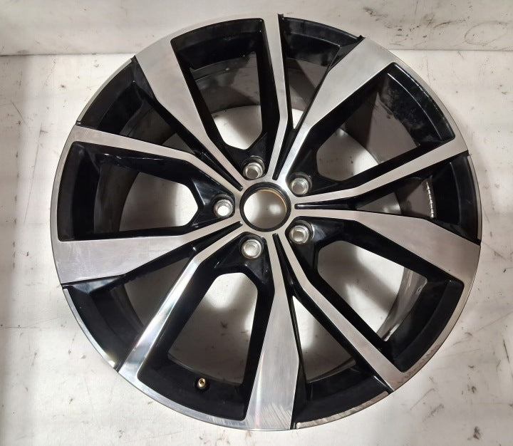 1x Alufelge 19 Zoll 8.0" 5x112 47ET Glanz 2GA601025AL VW I Rim Wheel FEL2878833379ea