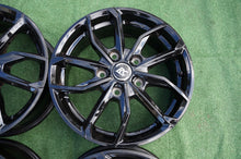Laden Sie das Bild in den Galerie-Viewer, 4x Alufelge 16 Zoll 6.5" 5x120 60ET Glanz Schwarz VW Transporter Rim Wheel FEL1215255942at