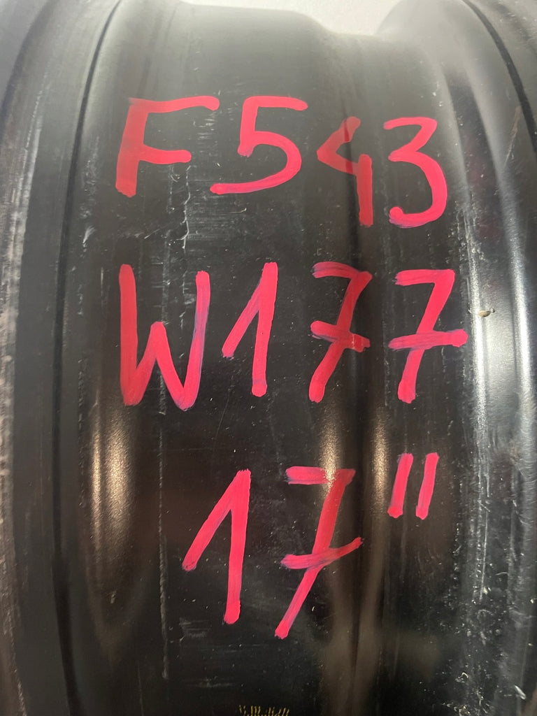 1x Alufelge 17 Zoll 6.5" 5x112 44ET Matt Schwarz A1774011000 Mercedes-Benz W177 FEL2275604769dc