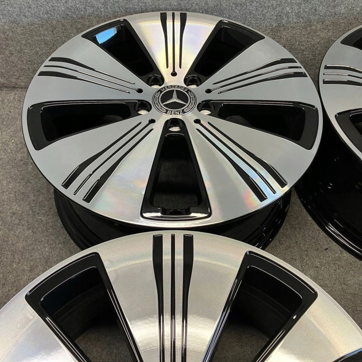 4x Alufelge 18 Zoll 7.5" 5x112 53 5ET A2434010100 Mercedes-Benz Eqa Rim Wheel FEL6600050272qh