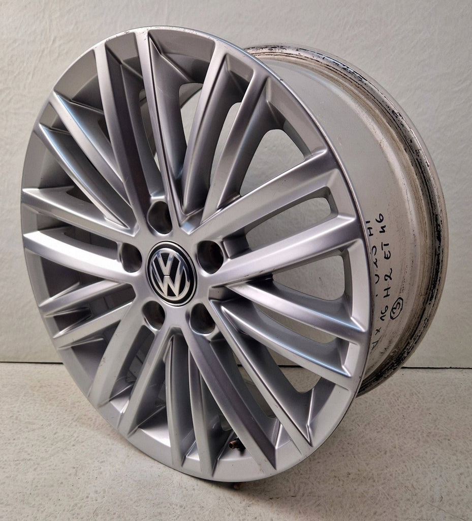 1x Alufelge 16 Zoll 6.5" 5x112 46ET Glanz Silber 5G0601025AT VW Golf VII I FEL3023522832ec
