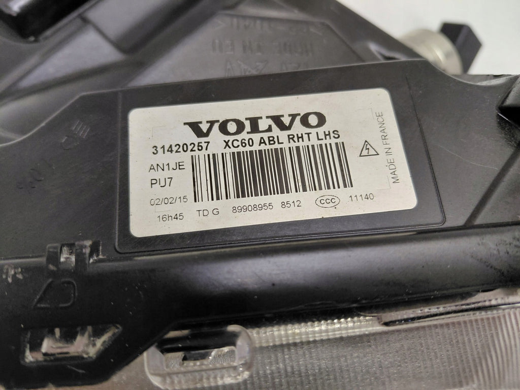 Frontscheinwerfer Volvo Xc60 I 31420267 Xenon Links Scheinwerfer Headlight SCH6348777092wc