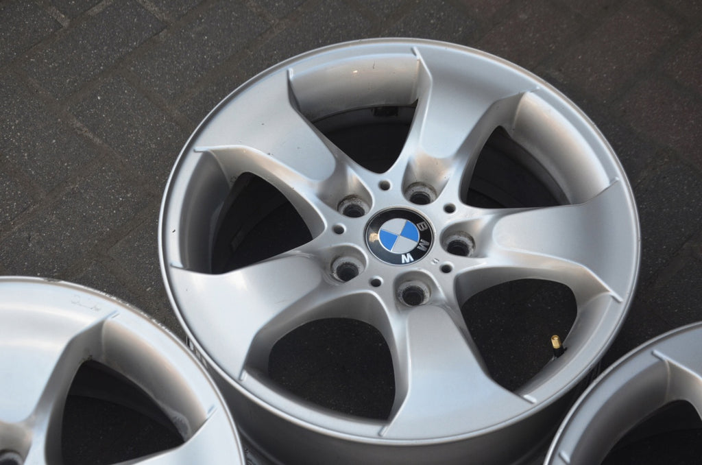 4x Alufelge 17 Zoll 8.0" 5x108 46ET Silber BMW X3 E83 Rim Wheel FEL4390822729ow
